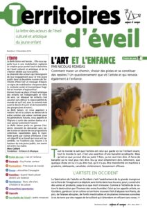 Couverture Territoires d&rsquo;éveil n°2 - novembre 2014