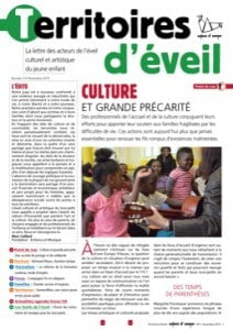 Territoires d’éveil n°5 Couverture Territoires d'éveil 5