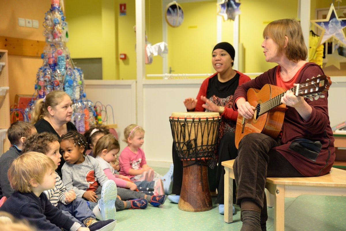 Intervention musique crèche
