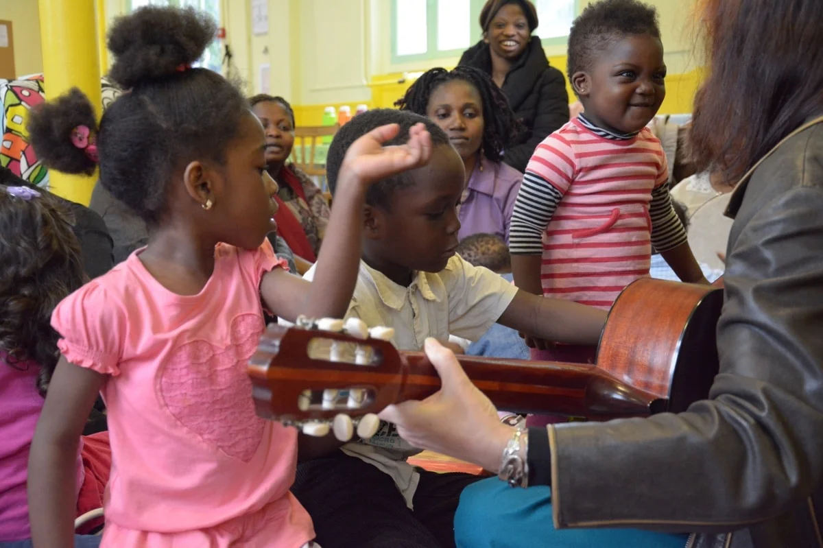 Musique en hébergement d'urgence
