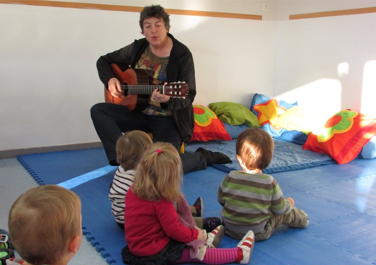 Intervention musicienne crèche