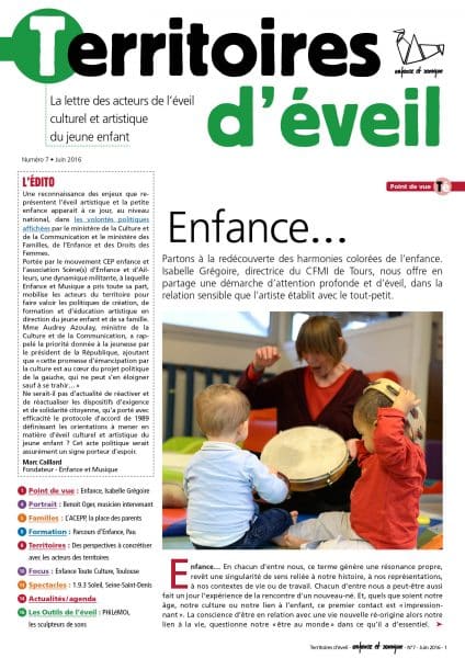 Couverture Territoires d&rsquo;éveil n°7