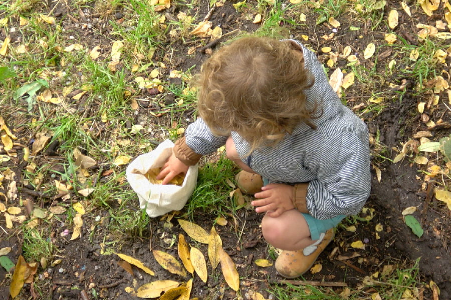 Stage le tout-petit à la rencontre de la nature