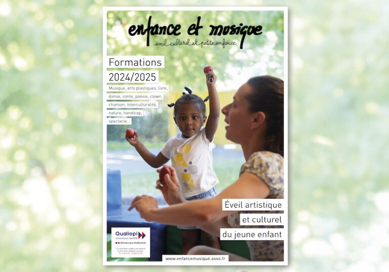 Nouveau catalogue de formations 2024/2025 Enfance et Musique