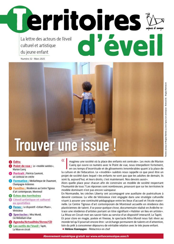 Couverture Territoires d’éveil 32